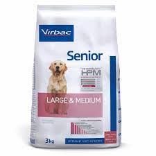 UDGÅR Holdbar til 30/6-23 Virbac HPM Senior Dog Large & Medium. Hundefoder til senior (dyrlæge diætfoder) 7 kg